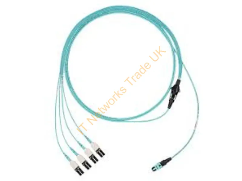 FZ8RL7NUSQNM008 - Panduit Fz8Rl7Nusqnm008 Infiniband/Fibre Optic Cable 315" (8 M) Panmpo 4X Lc Om4 Aqua Color