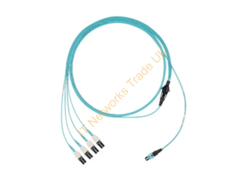 FZ8RL7NUSQNM012 - Panduit Fz8Rl7Nusqnm012 Infiniband/Fibre Optic Cable 472.4" (12 M) Panmpo 4X Lc Aqua Color