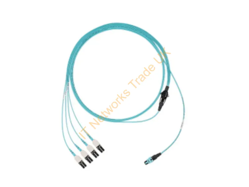 FZ8RP7NUSQNF016 - Panduit Fz8Rp7Nusqnf016 Infiniband/Fibre Optic Cable 192.1" (4.88 M) Panmpo 4X Lc Aqua Color