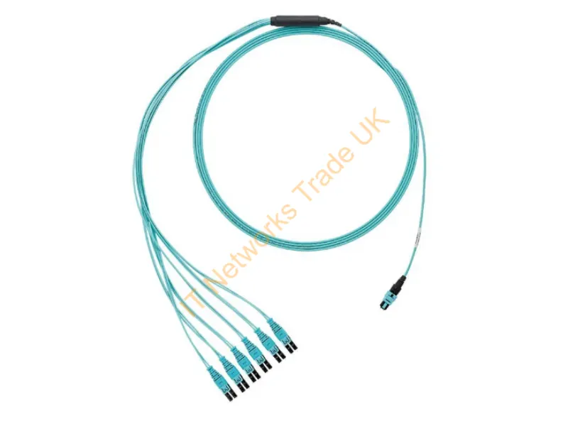 FZTRL8NQSONM005 - Panduit Fztrl8Nqsonm005 Infiniband/Fibre Optic Cable 196.9" (5 M) Panmpo 12X Lc Aqua Color