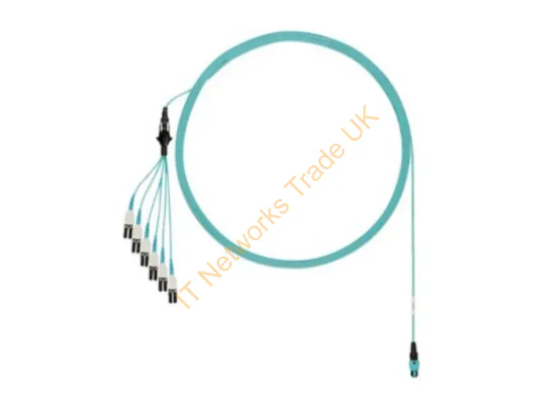 FZTRL8NUGSNM007 - Panduit Fztrl8Nugsnm007 Infiniband/Fibre Optic Cable 275.6" (7 M) Panmpo Lc Om4 Aqua Color