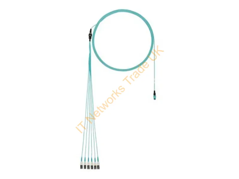 FZTRL8NUSSNM026 - Panduit Fztrl8Nussnm026 Infiniband/Fibre Optic Cable 1023.6" (26 M) Panmpo 6X Lc Aqua Color