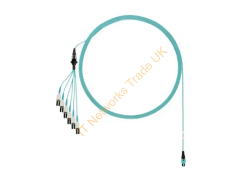 FZTRP8NUFSNF040 - Panduit Fztrp8Nufsnf040 Infiniband/Fibre Optic Cable 479.9" (12.2 M) Panmpo Lc Ofnp Om4 Aqua Color