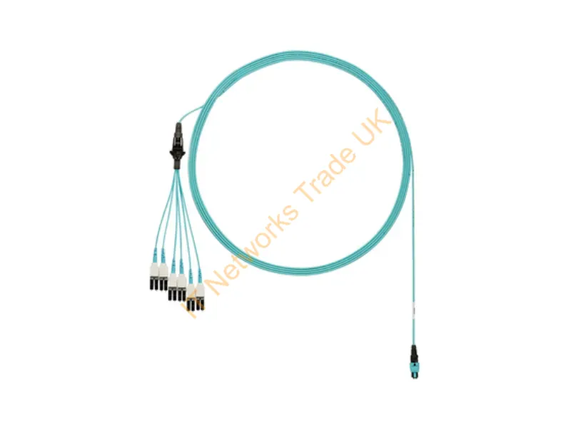 FZTRP8NUJSNF025 - Panduit Fztrp8Nujsnf025 Infiniband/Fibre Optic Cable 300" (7.62 M) Panmpo Lc Ofnp Om4 Aqua Color