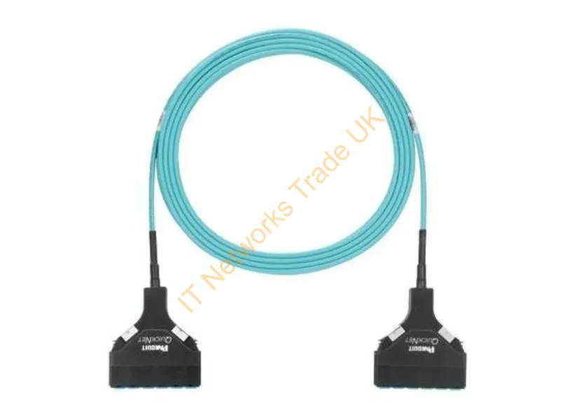 FZTSLXNXNSNM025 - Panduit Fztslxnxnsnm025 Infiniband/Fibre Optic Cable 196.9" (5 M) Lc Ofnp Om4 Aqua Color