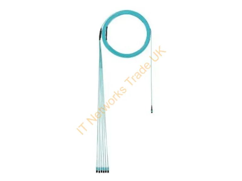 FZTYL5EL2SAM010 - Panduit Fztyl5El2Sam010 Infiniband/Fibre Optic Cable 393.7" (10 M) Mpo Ofnp Om4 Aqua Color