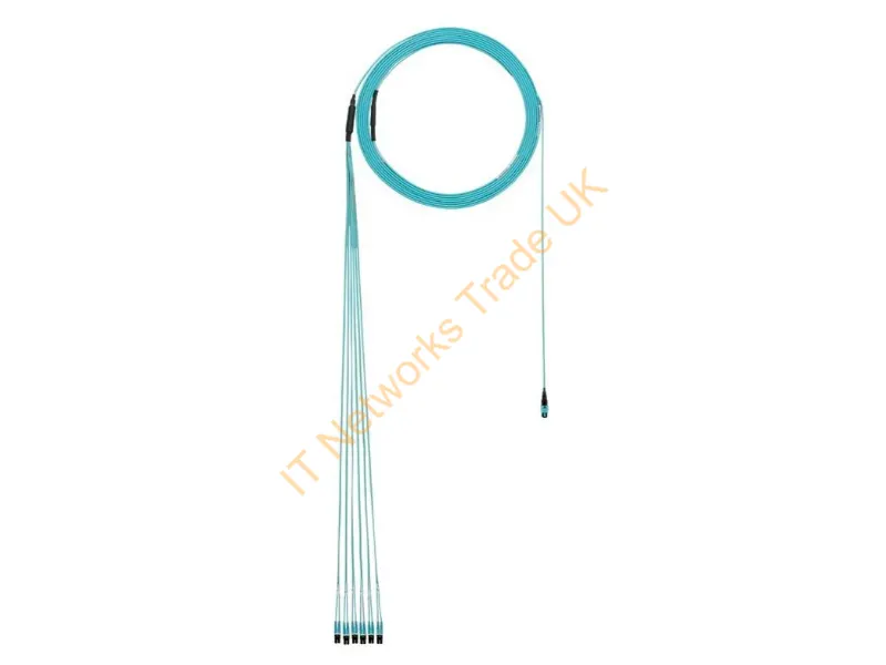 FZTYP7EL2SAF140 - Panduit Fztyp7El2Saf140 Infiniband/Fibre Optic Cable 1681.1" (42.7 M) Panmpo 6X Lc Ofnp Om4 Aqua Color