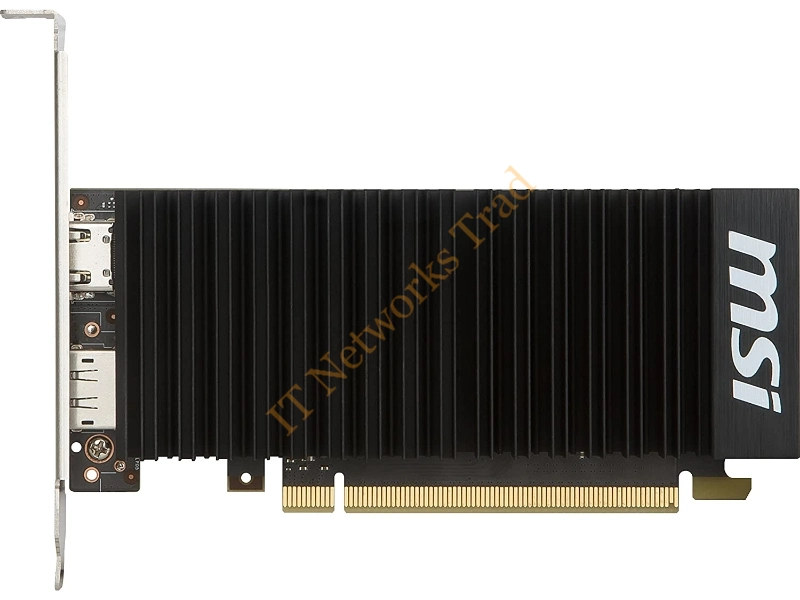 G10302HPC MSI nVidia GeForce GT 1030 2GH LP OC 2GB GDDR5 HDMI/DisplayPort Low Profile PCI-Express Video Graphic Card