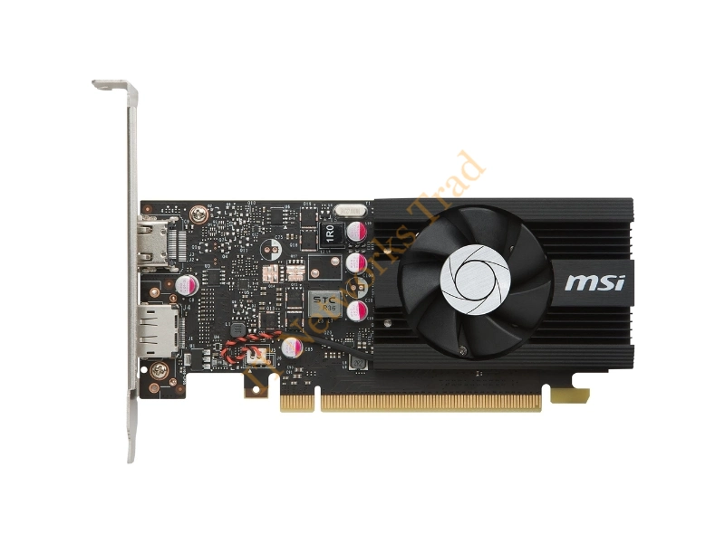 G10302PC MSI nVidia GeForce GT 1030 2G LP OC 2GB GDDR5 64-Bit HDMI / DisplayPort PCI Express 3.0 x16 Video Graphics Card