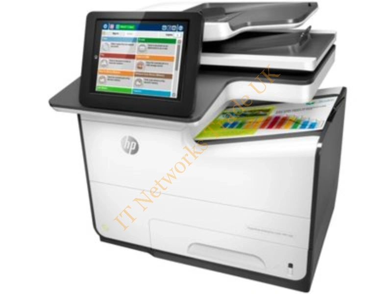 G1W40A HP Enterprise MFP 586f Multifunction Color Printer Copy Scan Fax Duplex