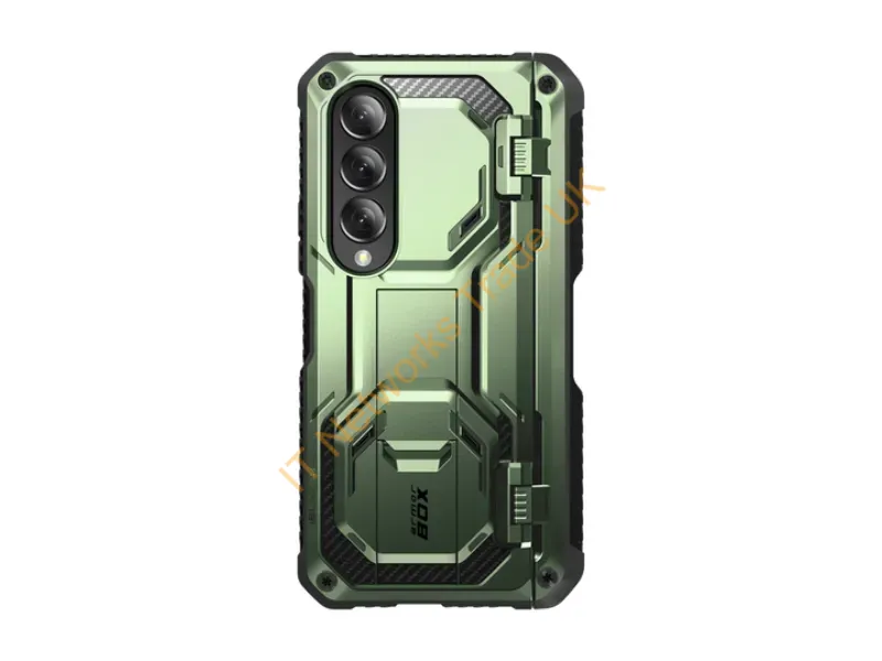 G22ZFD45GABSPGN - I-Blason Armorbox Galaxy2022-Zfold4-5G- -Sp-Guldan Mobile Phone Case 7.6" Cover Green