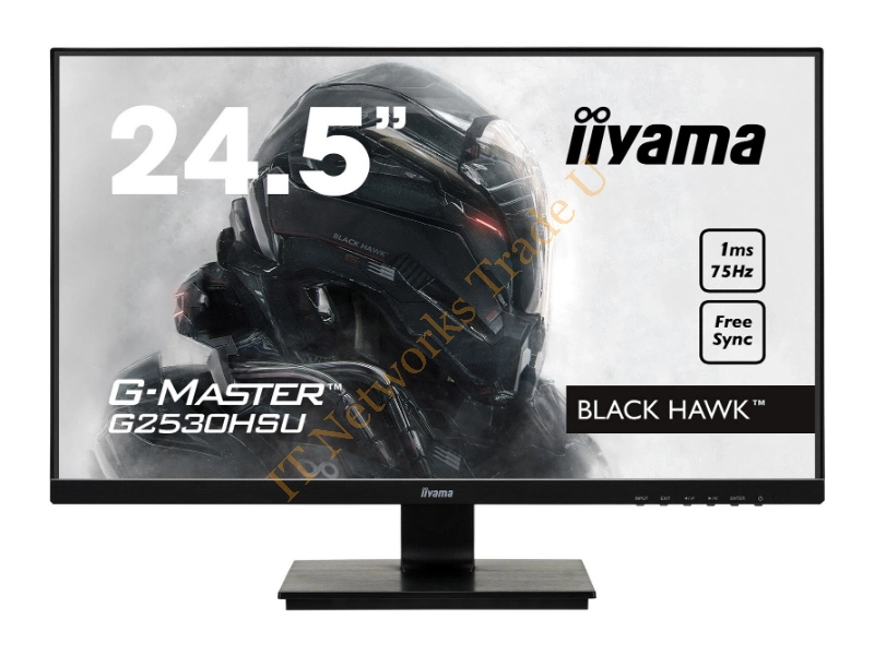 G2530HSU-B1 - iiyama G-MASTER G2530HSU-B1 24.5" Full HD LED Matt Flat Black computer monitor LED display