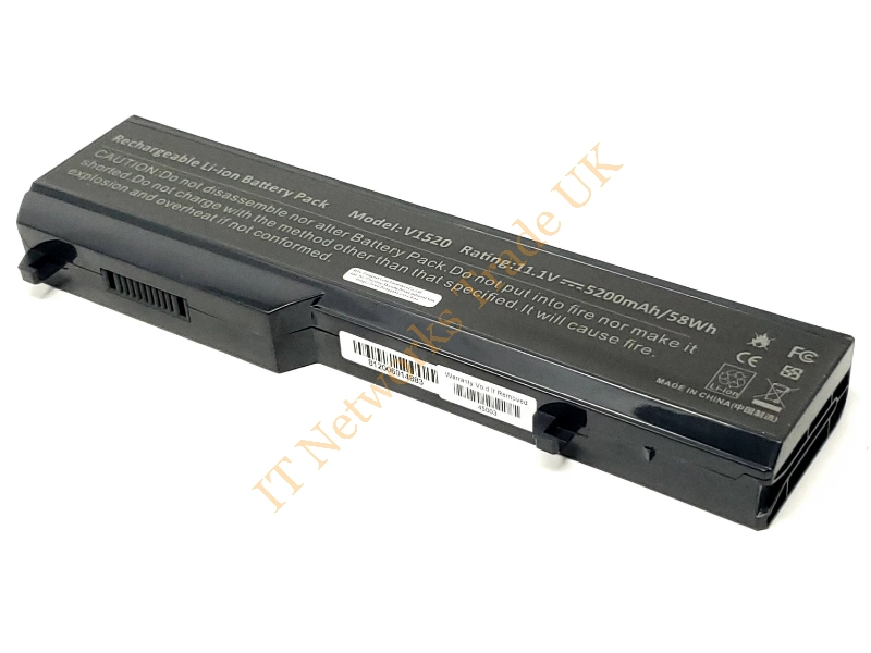 G266C Dell 37Whr 14.8V 4-Cell Li-Ion Battery for Vostro 1510, 1310, 2510, 1320 Laptop Battery
