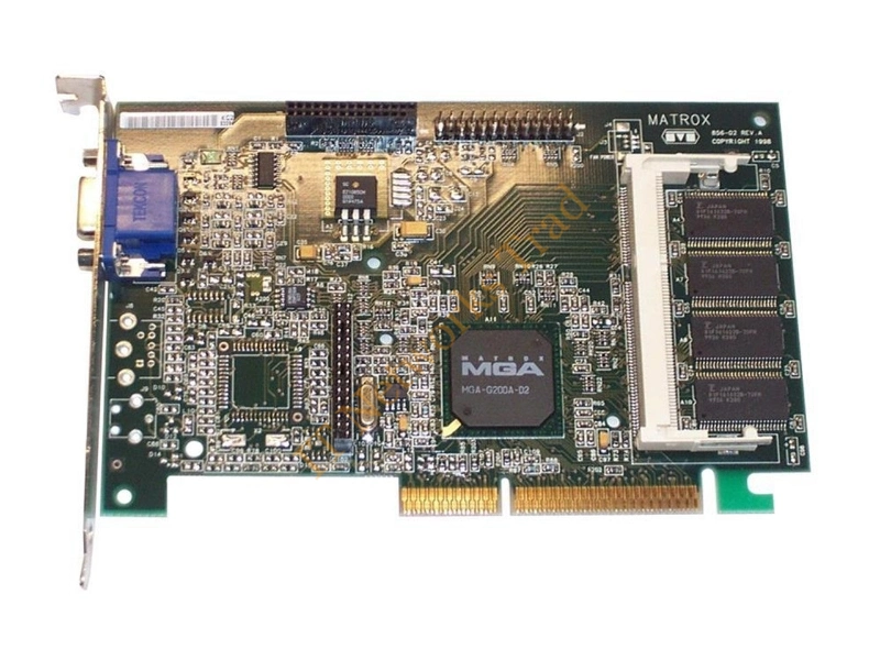 G2DMILN8 Matrox Graphics MGA G200a 8MB AGP Video Graphics Card