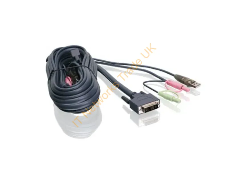 G2L7D03UI - Iogear G2L7D03Ui Kvm Cable Black 118.1" (3 M)
