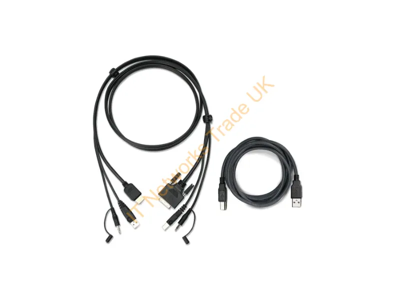 G2L7H02UTAA3 - Iogear G2L7H02Utaa3 Kvm Cable Black 78.7" (2 M)