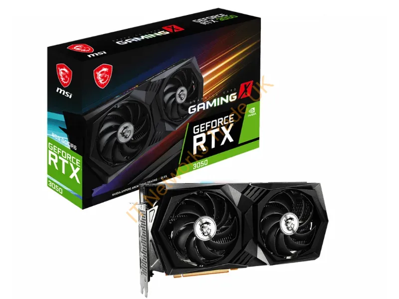 G3050GX8 - Msi Gaming Geforce Rtx 3050 X 8G Nvidia 8 Gb Gddr6