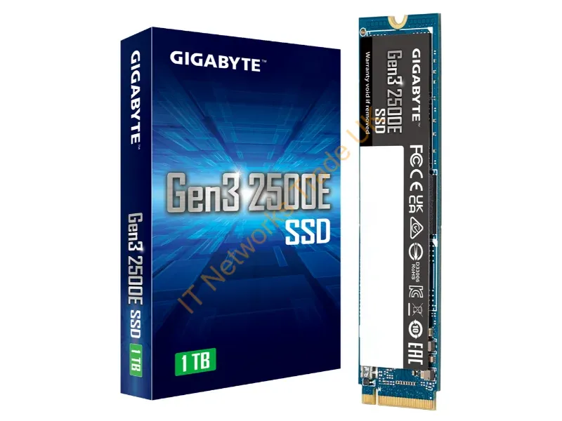 G325E1TB - SSD GIGABYTE 2500e 1TB M.2 PCIe G325E1TB PCIe 3.0 x4 NVME