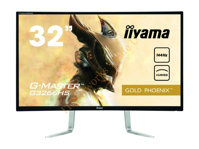 G3266HS-B1 - iiyama G-MASTER G3266HS-B1 31.5" Full HD LED Matt Curved Black computer monitor
