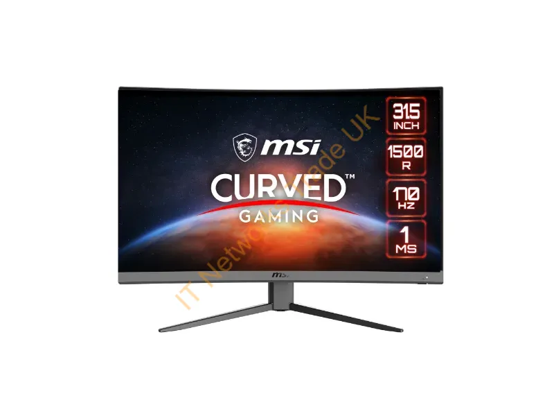 G32CQ4E2 - Msi G32Cq4 E2 Computer Monitor 31.5" 2560 X 1440 Pixels Wide Quad Hd Lcd Black