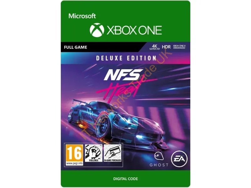 G3Q-00831 - Microsoft Need For Speed Heat - Deluxe Edition English Xbox One