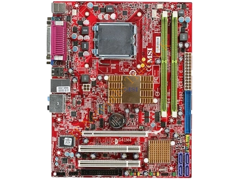 G41M4-F MSI Intel G41+ ICH7 Core 2 Quad Processor Support Socket 775 micro-ATX- Motherboard