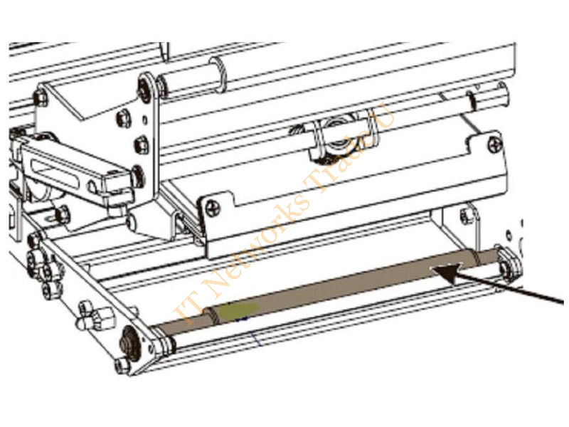 Zebra Kit Platen Roller RH & LH 110PAX4 Accessory