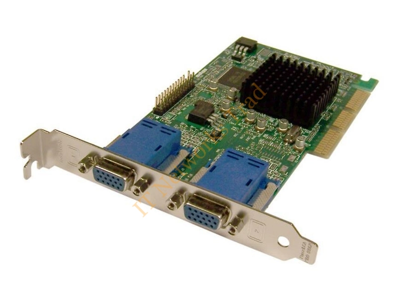 G45FMDHA32DB-1 Matrox Millennium G450 32MB DDR 64-Bit D-Sub / DVI PCI Express PCI / AGP 4x Video Graphics Card
