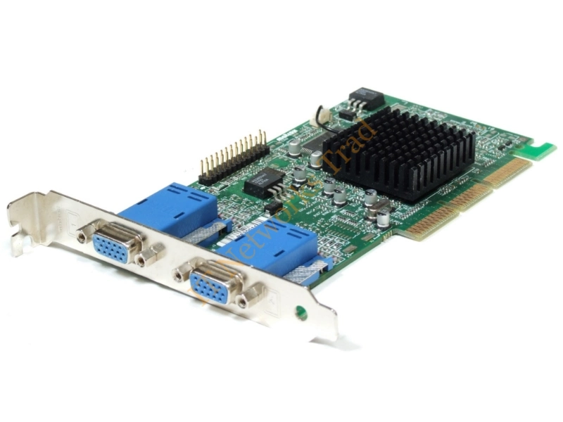 G45MDHA16DLXB Matrox MGA G450 16MB DDR SGRAM AGP 4x/8x Multi-monitor Video Graphic Card