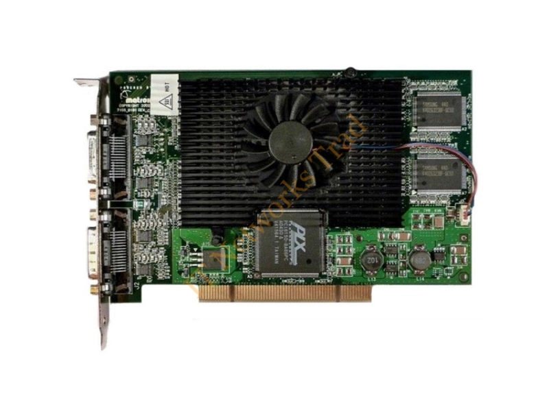 G45X4QUADB Matrox Graphics G450 MMS PCI 4x 128MB DDR Quad DVI Quad VGA Video Graphics Card