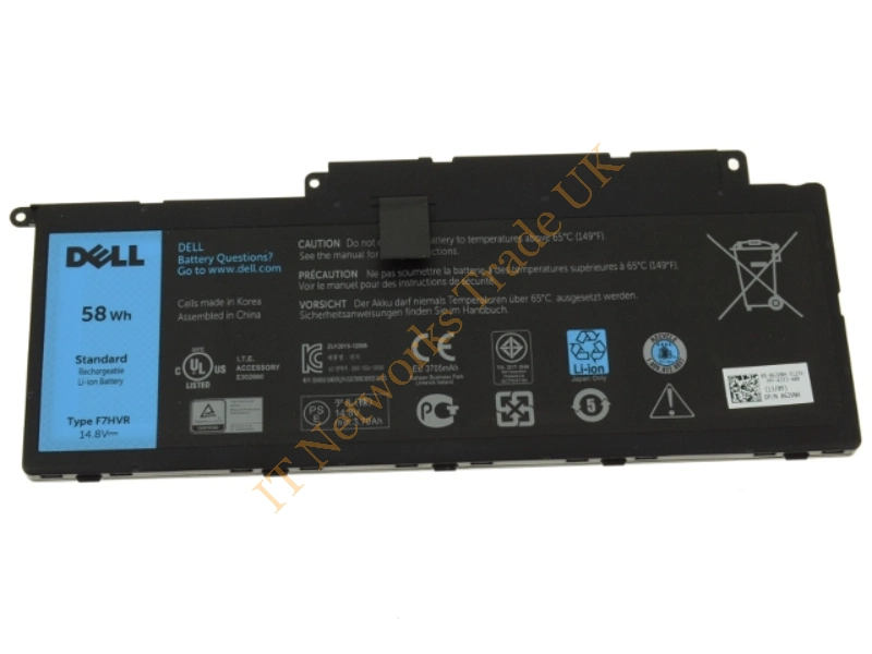 G4YJM Dell 4-Cell 58WHr 14.8V Battery for Inspiron 15-7537 Laptop Battery