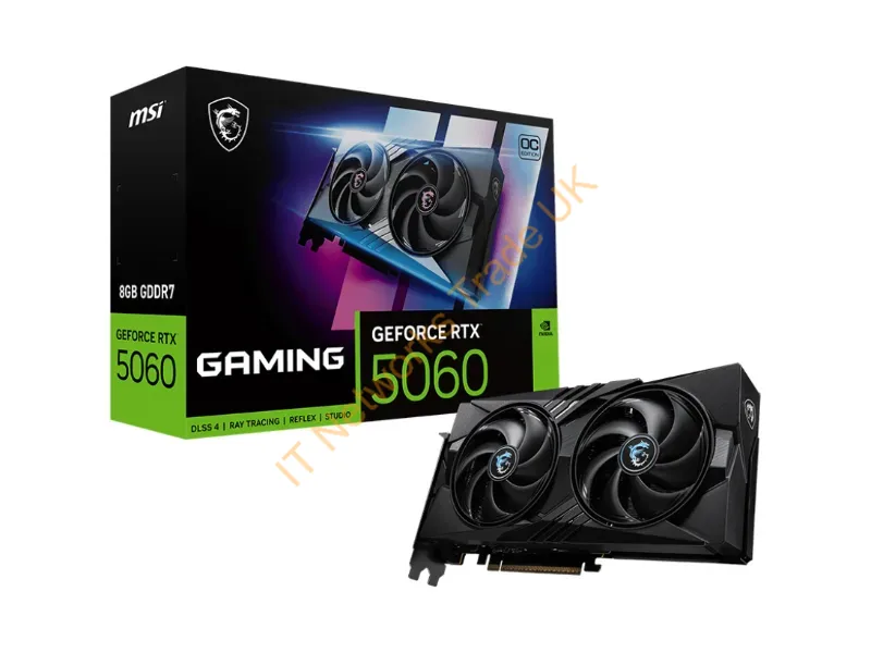 G5060-8GC - Msi Geforce Rtx 5060 8G Gaming Oc Nvidia 8 Gb Gddr7