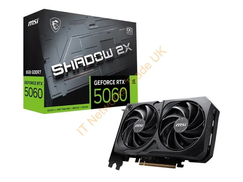 G5060-8S2C - Msi Geforce Rtx 5060 8G Shadow 2X Oc Nvidia 8 Gb Gddr7