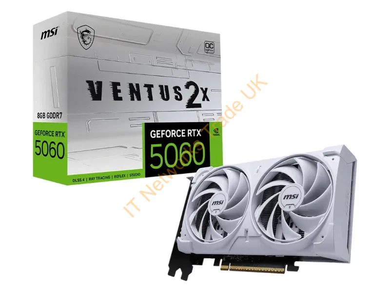 G5060-8V2CW - Msi Geforce Rtx 5060 8G Ventus 2X Oc White Nvidia 8 Gb Gddr7