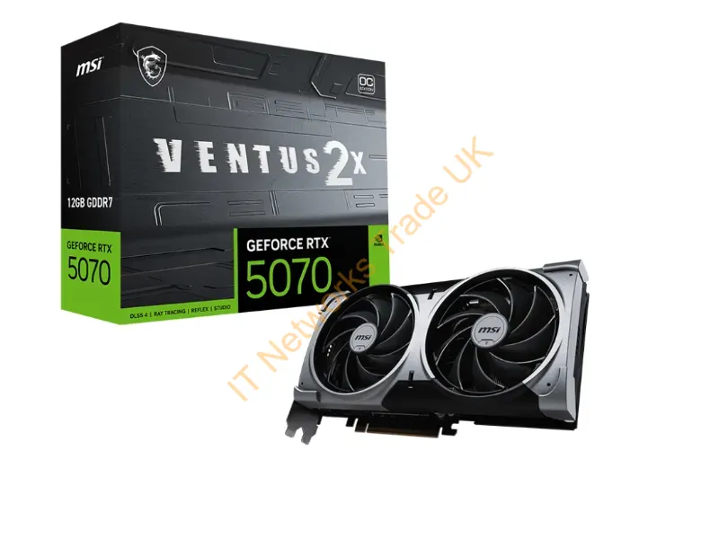 G5070-12V2C - Msi Geforce Rtx 5070 12G Ventus 2X Oc Nvidia 12 Gb Gddr7