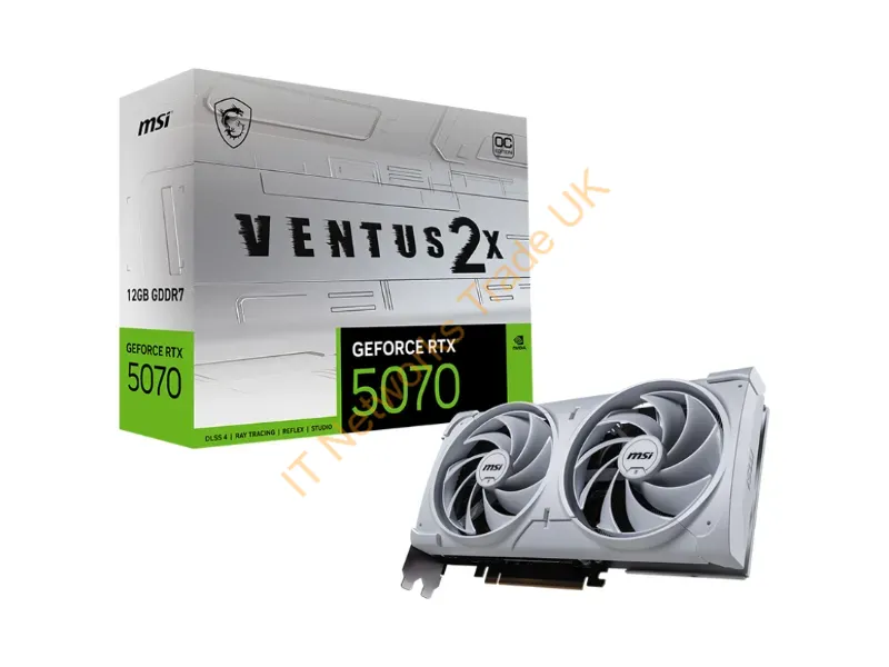 G5070-12V2CW - Msi Geforce Rtx5070 Ventus 2X Oc White Nvidia Geforce Rtx 5070 12 Gb Gddr7