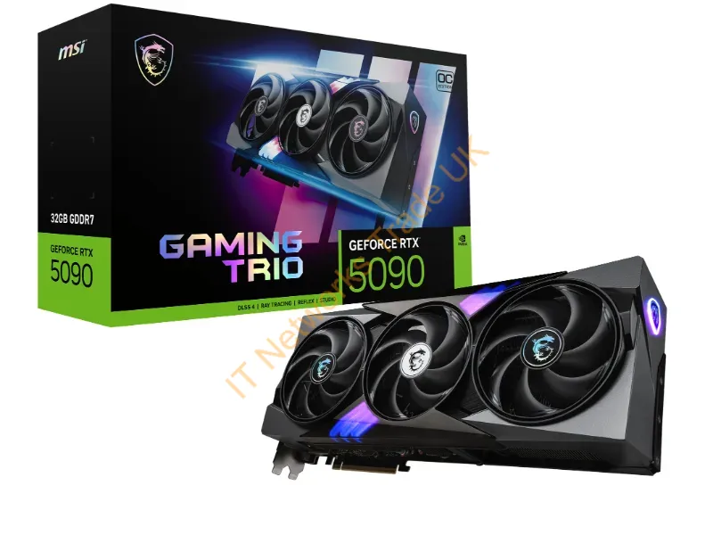 G5090-32GTC - Msi Gaming Geforce Rtx5090 Trio Oc 32Gb Nvidia Geforce Rtx 5090 Gddr7