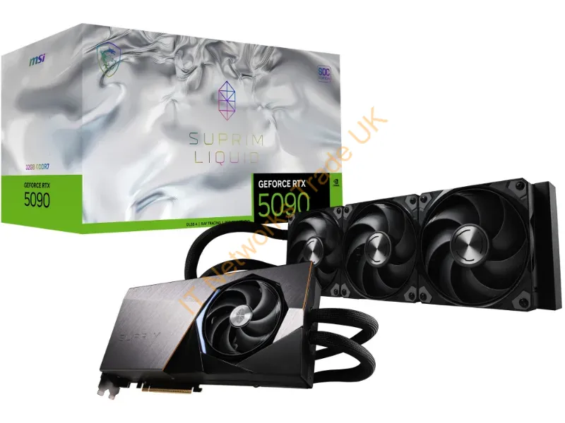 G5090-32SLS - Msi Suprim Geforce Rtx 5090 32G Liquid Soc Graphics Card Nvidia 32 Gb Gddr7