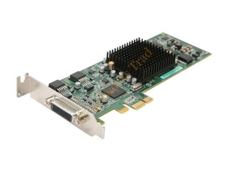 G55-MDDE32LPDF Matrox Graphics Millennium G550 32MB PCI Express x1 Low Profile Workstation Video Graphics Card