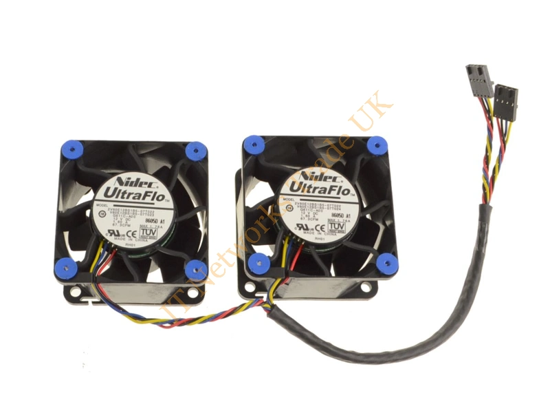 G611C Dell 12V Dual Fan Module Assembly for PowerEdge R5400 Cooling Fan