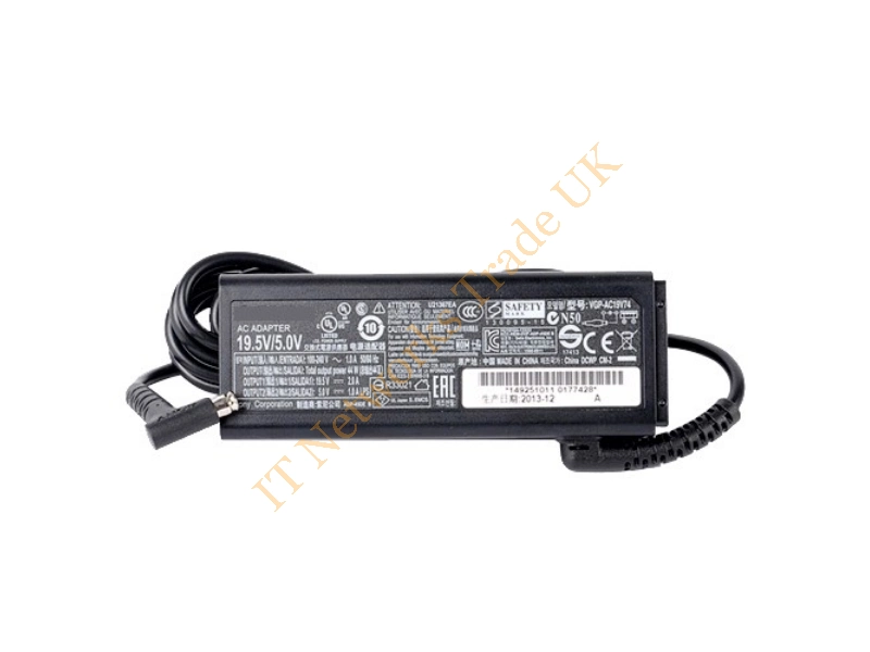 G6H47AA#ABB HP 65-Watts Slim with USB Port AC Power Adapter