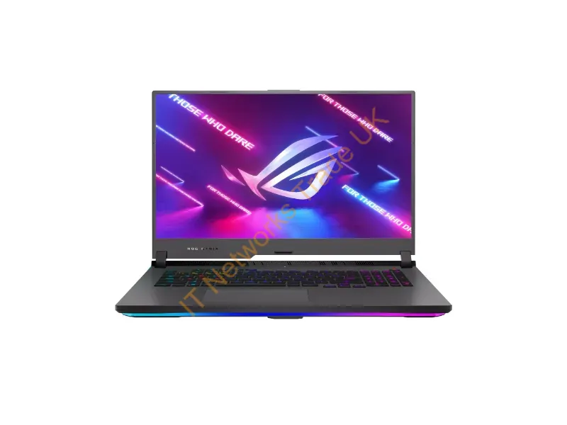 G713QR-ES98Q - Asus Rog Strix G17 G713Qr-Es98Q Laptop Amd Ryzen 9 5900Hx 17.3" Wide Quad Hd 32 Gb Ddr4-Sdram 1 Tb Ssd Nvidia Geforce Rtx 3070 Wi-Fi 6 (802.11Ax) Windows 10 Home Gray