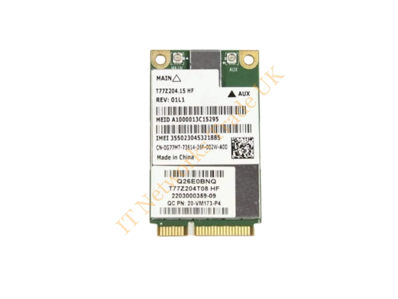 G77MT Dell Qualcomm Gobi 3000 Mini PCIe Wi-Fi Card Wireless LAN Card