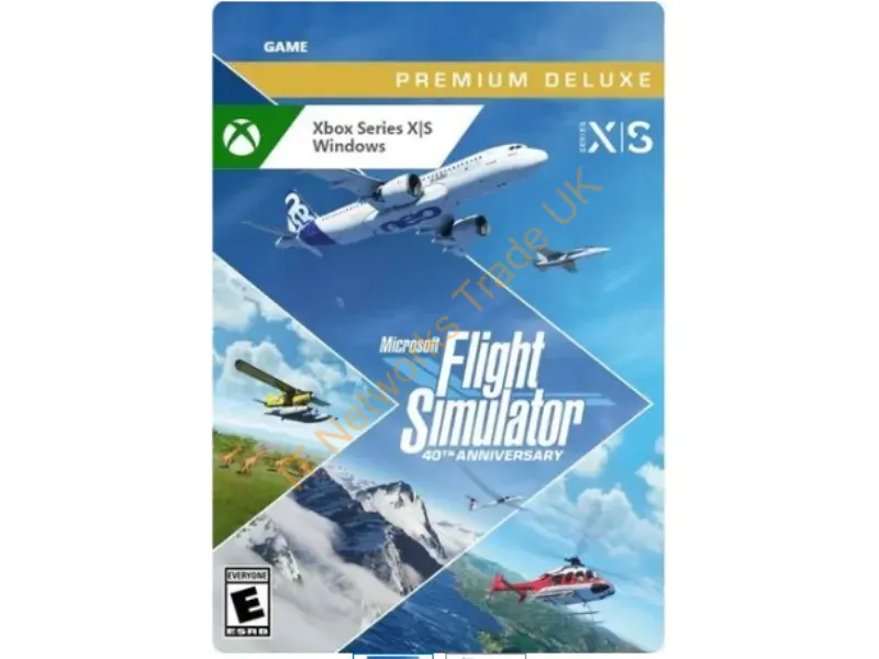 G7Q-00135 - Microsoft Flight Simulator Premium Deluxe 40Th Anniversary Edition Xbox Series X/Xbox Series S/Pc