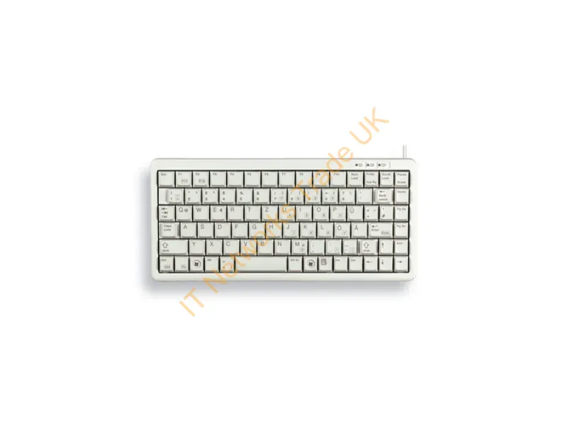 G84-4100LCMEU-0 - CHERRY Keyboard G84-4100 [US/EU] grey