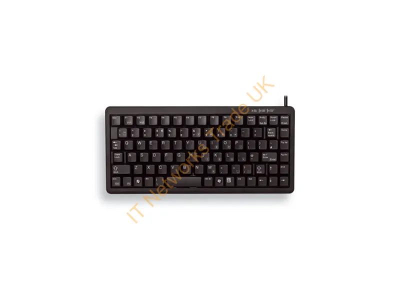G84-4100LCMEU-2 - Cherry G84-4100 Keyboard Universal Usb Qwerty English Black