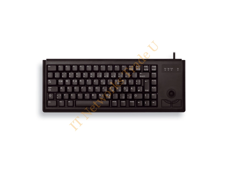 G84-4400LUBDE-2 - CHERRY G84-4400 USB QWERTZ German Black Keyboards