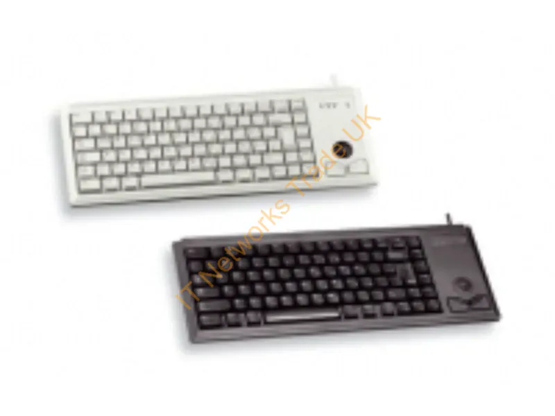 G84-4420LPBEU-2 - Cherry G84-4420 (Eu) Keyboard Ps/2 Qwerty Black