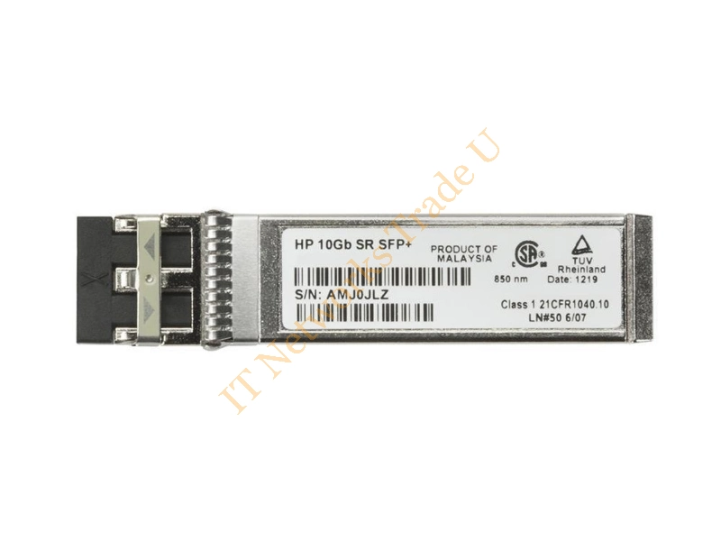 G8U11AV HP 10Gbps 10GBase-SR Multi-mode Fiber 850nm LC Connector 2nd SFP+ Transceiver Module