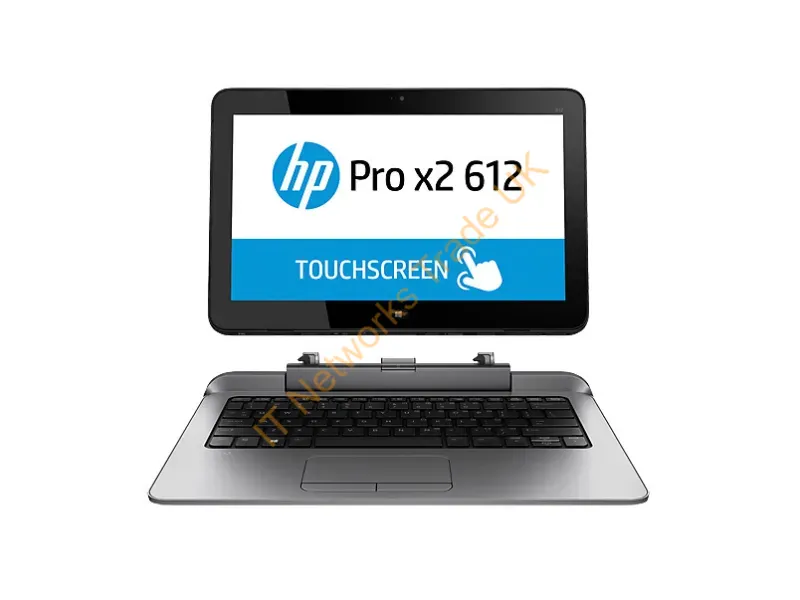 G8W36AV#ABA - Hp Pro X2 612 G1 W/ Power Keyboard Base Model Intel Celeron 2961Y Hybrid (2-In-1) 12.5" Touchscreen Full Hd 4 Gb Ddr3L-Sdram 180 Gb Ssd Windows 8.1 Pro Black, Silver